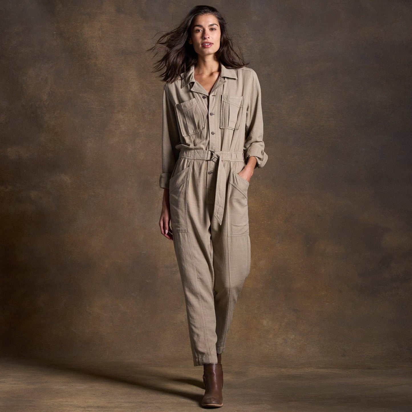 Lincoln Long Sleeve Jumpsuit