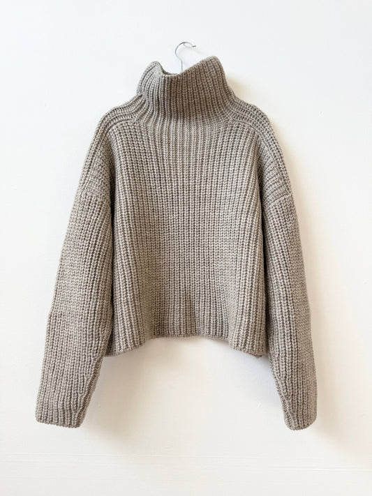 Highland Wool Bruno Sweater / Gray