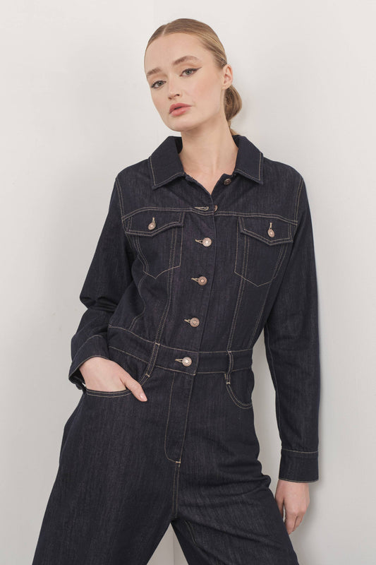 Zuri Denim Jumpsuit