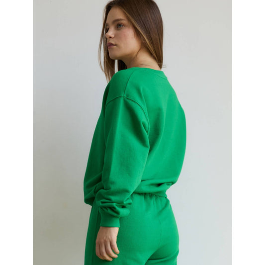 Green Bee French Terry Sweatshirt