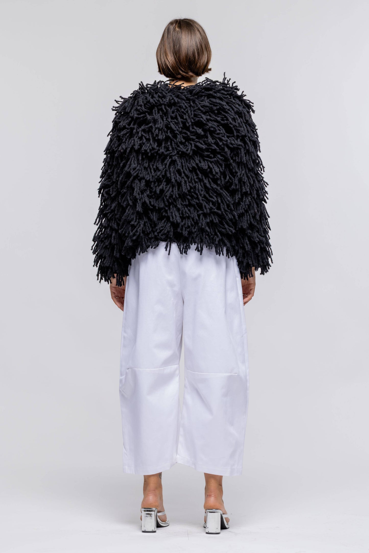 Noodle Fringe Cardigan