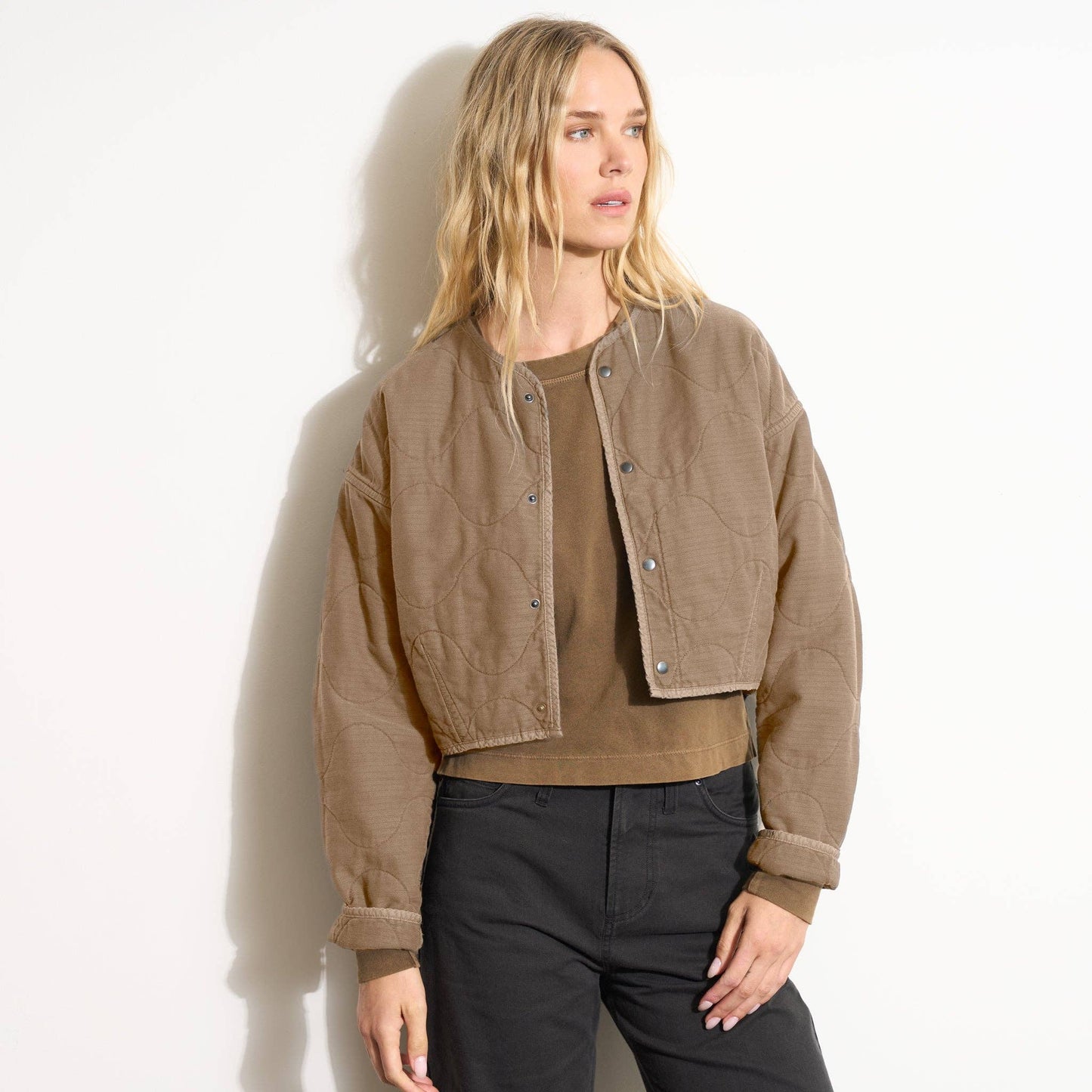 Lewis Quilted Bomber Liner