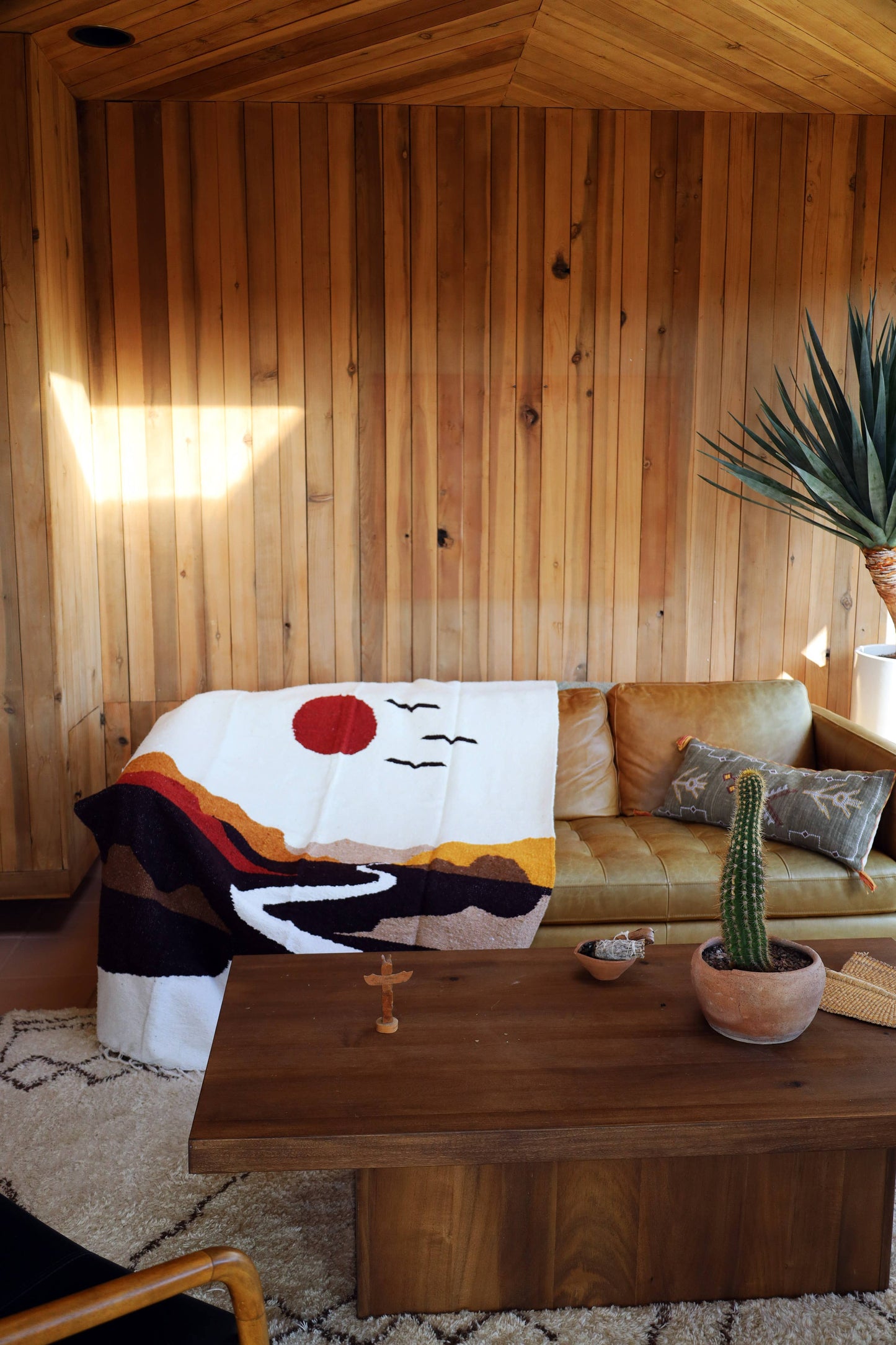 The River’s Way // Handwoven Blanket