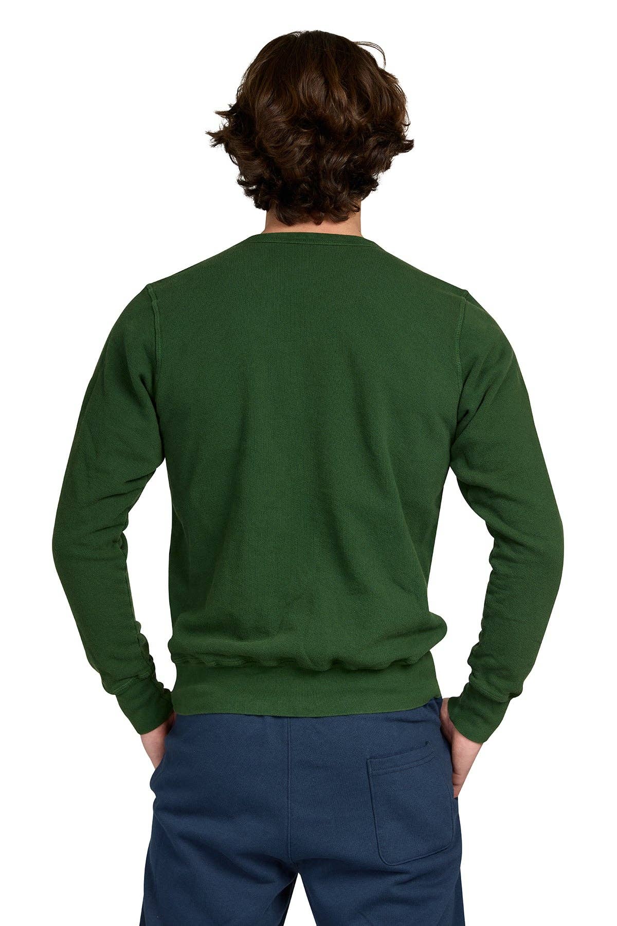 Long Sleeve Sweatshirt Cotton French Terry - Garment Dye 9oz