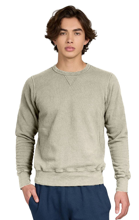 Long Sleeve Sweatshirt Cotton French Terry - Garment Dye 9oz