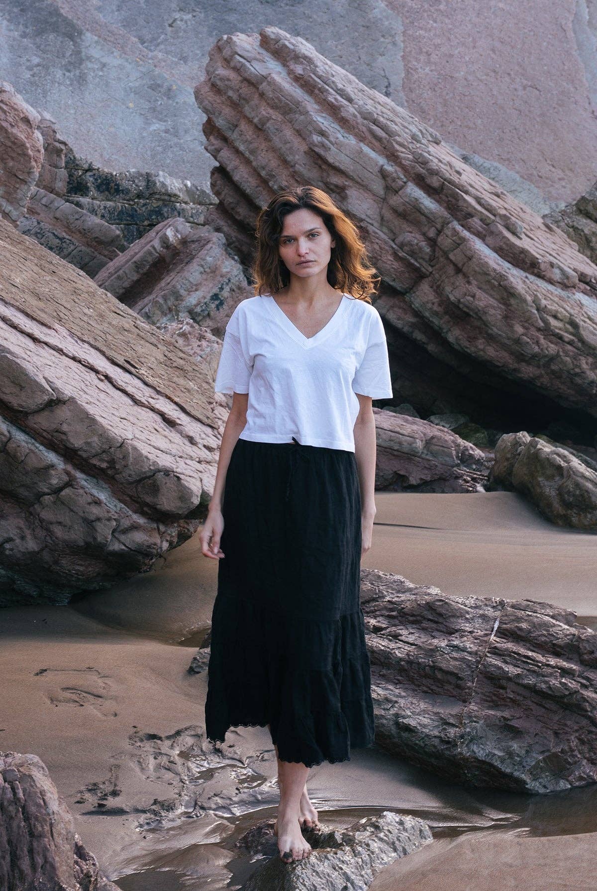 Deep V Tee