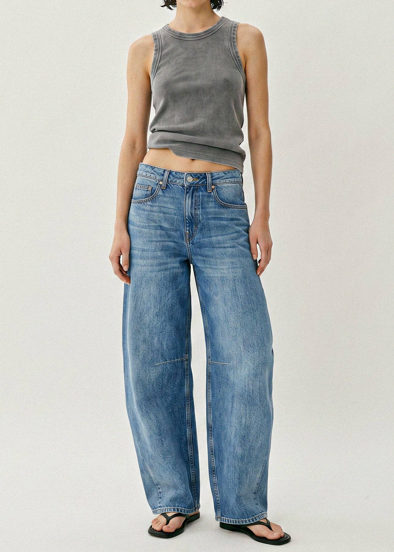 Kallie Relaxed Curve Jean - Baltimore