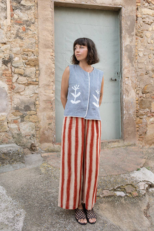 Zebra Stroll Striped Pants