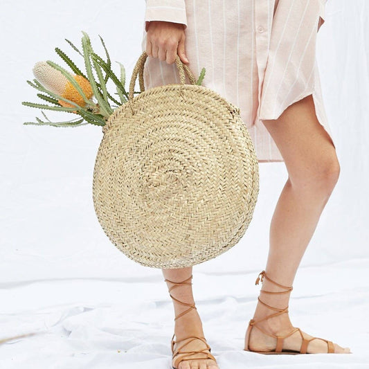 FRENCH BASKET || Straw bag Moroccan Basket