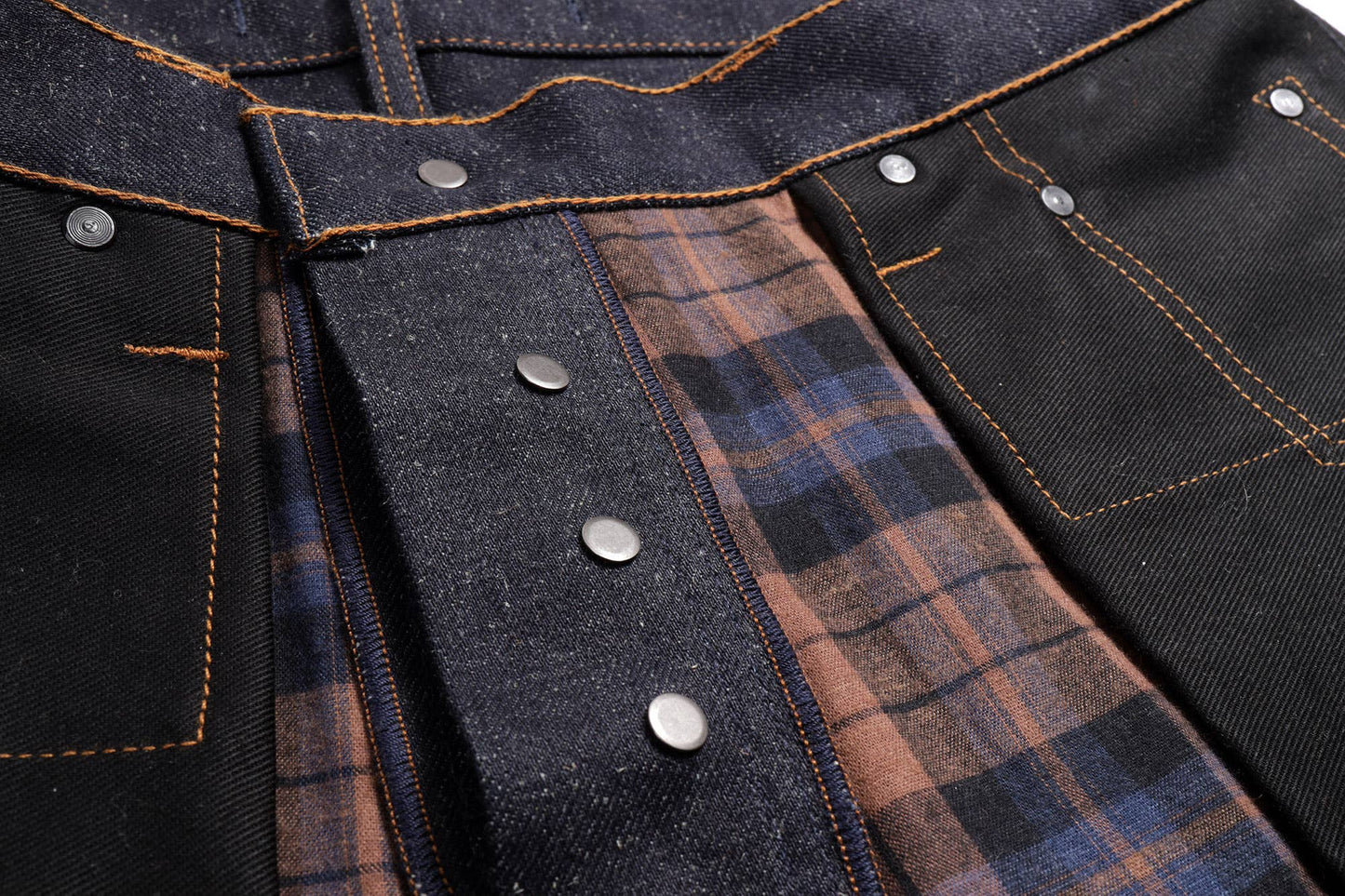 Joel  Selvedge Denim Flannel Lined