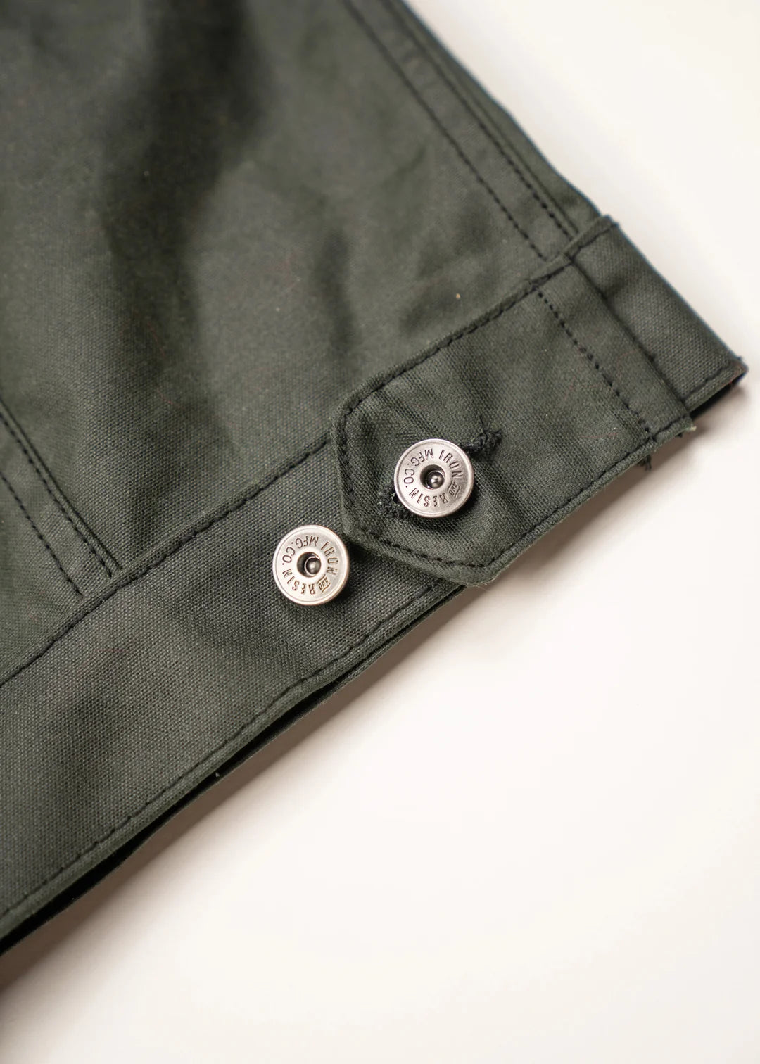 12oz Halley Stevensons Waxed Canvas Coat / The Scout by Iron & Resin