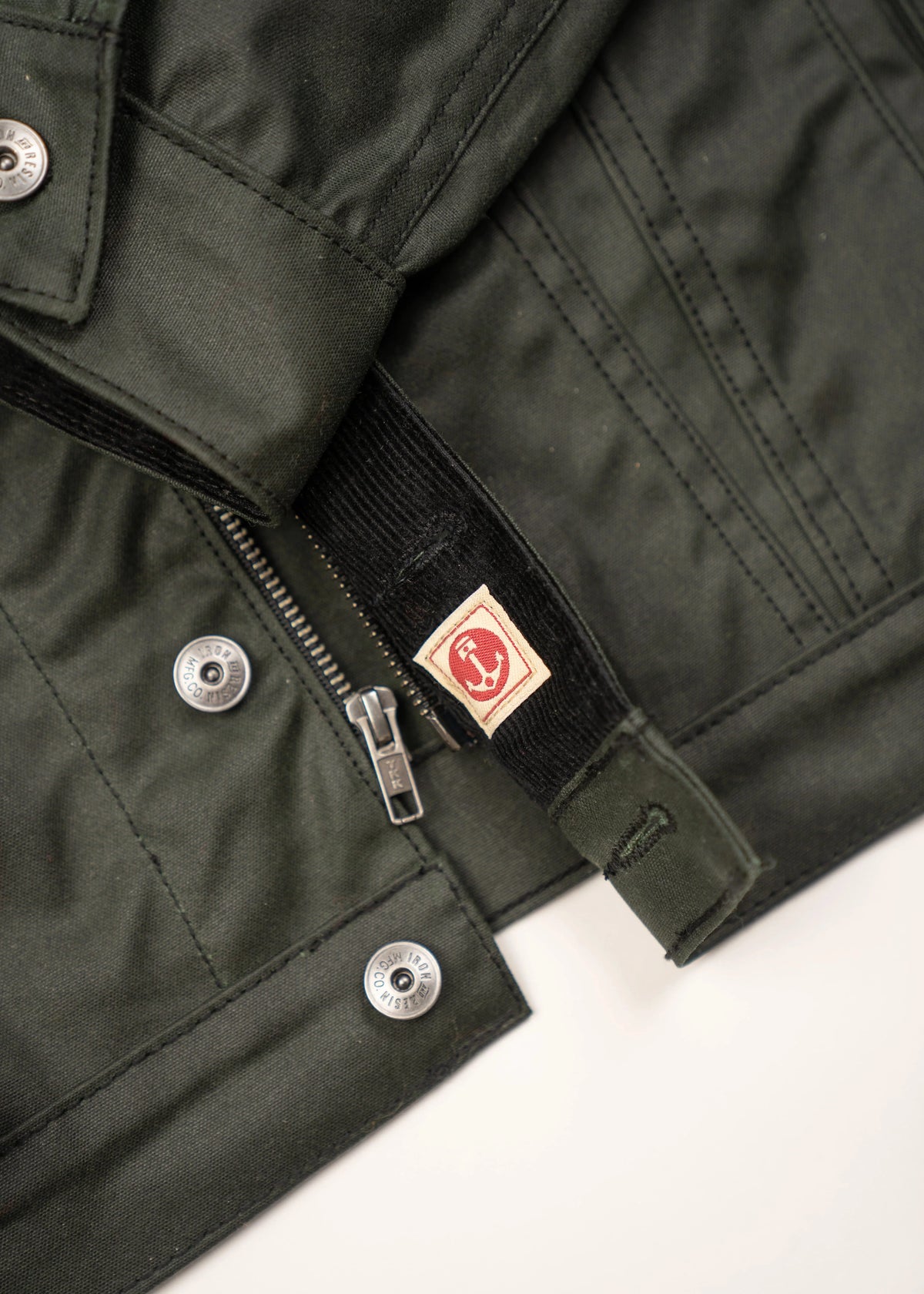 12oz Halley Stevensons Waxed Canvas Coat / The Scout by Iron & Resin