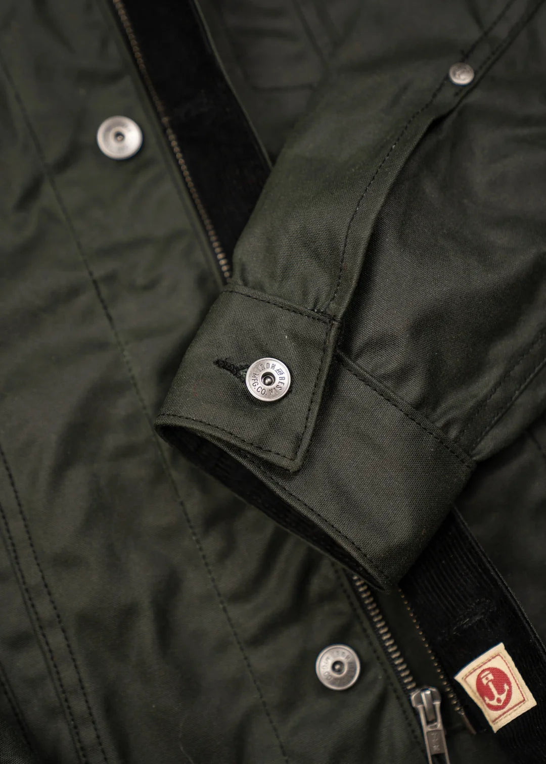 12oz Halley Stevensons Waxed Canvas Coat / The Scout by Iron & Resin