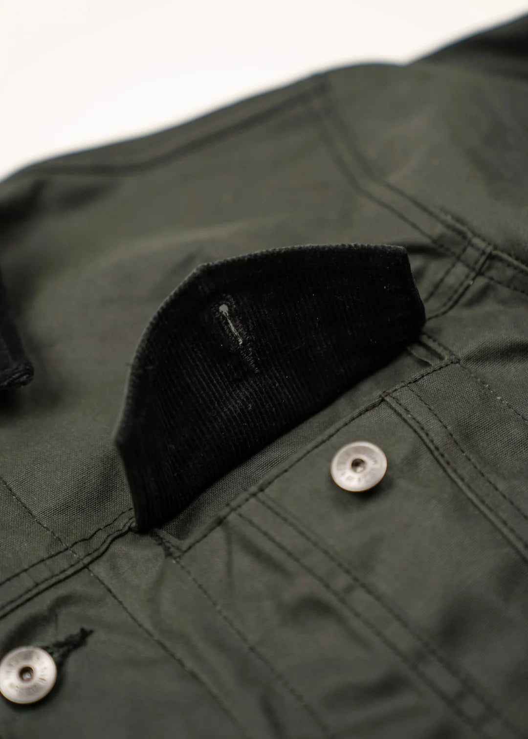 12oz Halley Stevensons Waxed Canvas Coat / The Scout by Iron & Resin