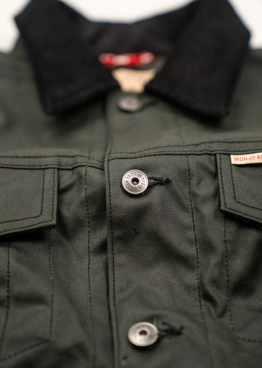 Halley Stevensons Scout Waxed Canvas Coat