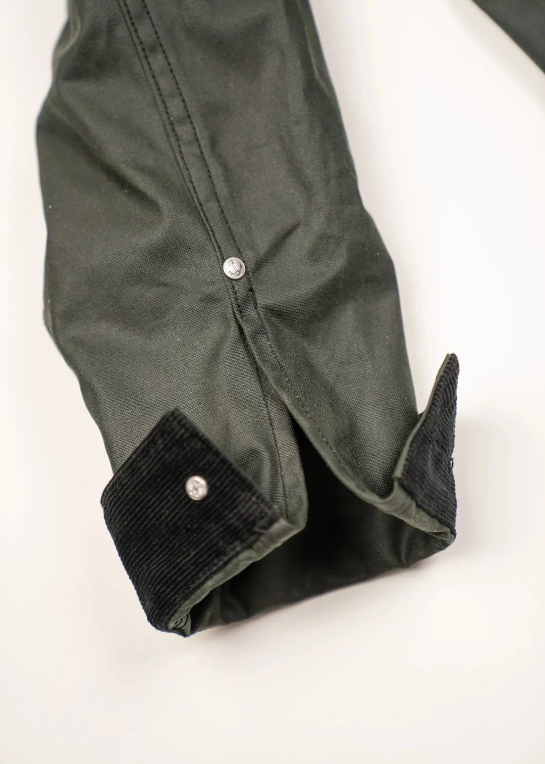 12oz Halley Stevensons Waxed Canvas Coat / The Scout by Iron & Resin