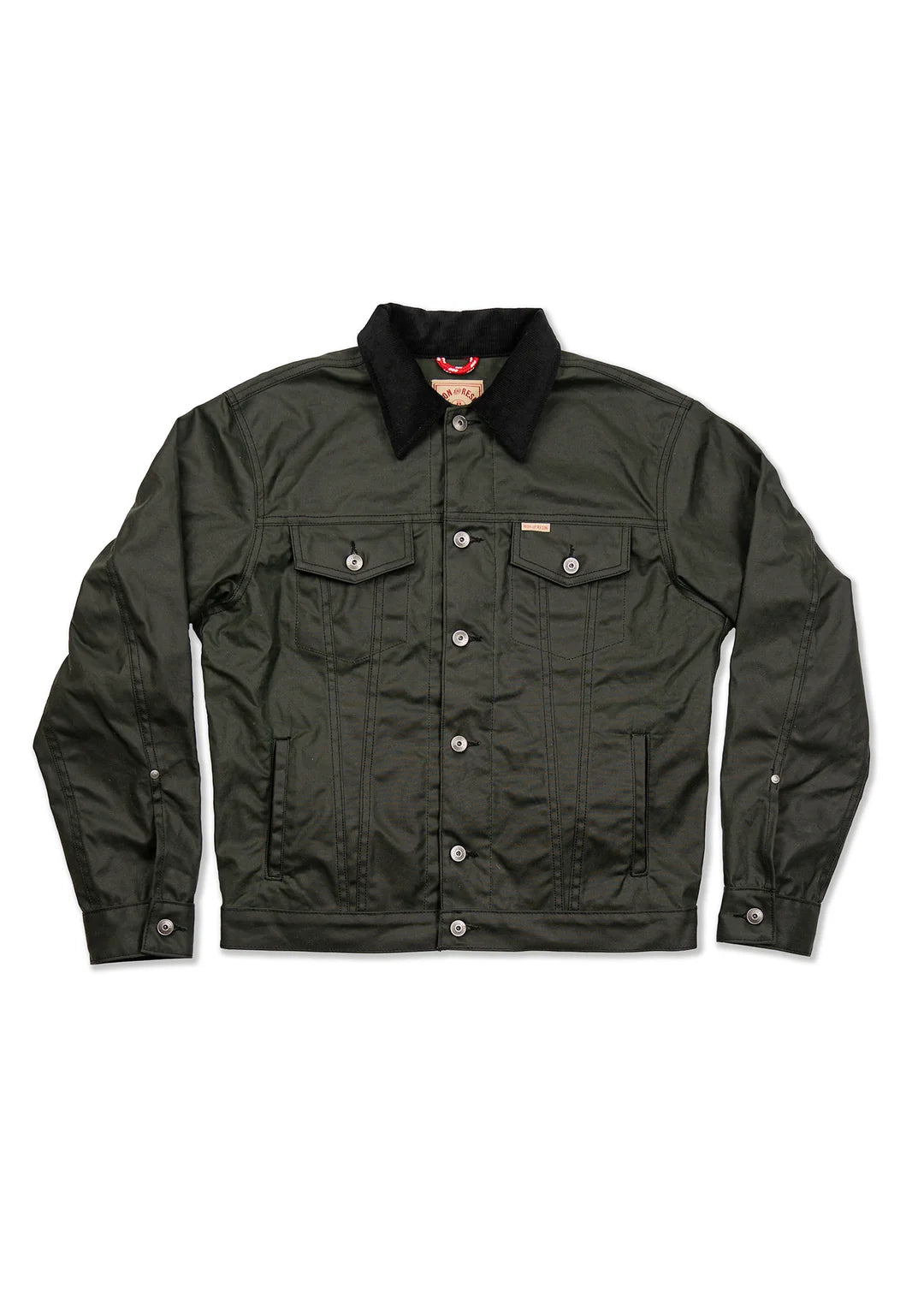 12oz Halley Stevensons Waxed Canvas Coat / The Scout by Iron & Resin
