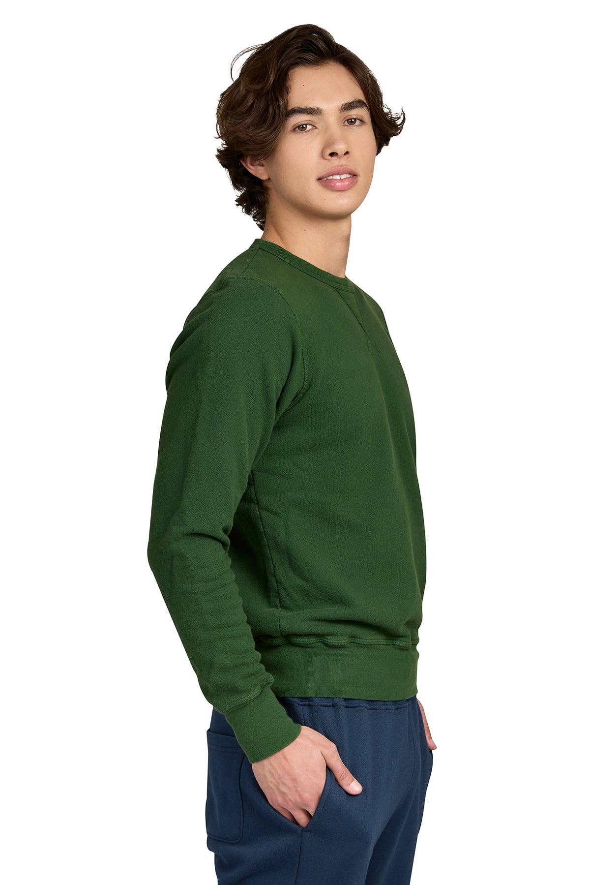 Long Sleeve Sweatshirt Cotton French Terry - Garment Dye 9oz