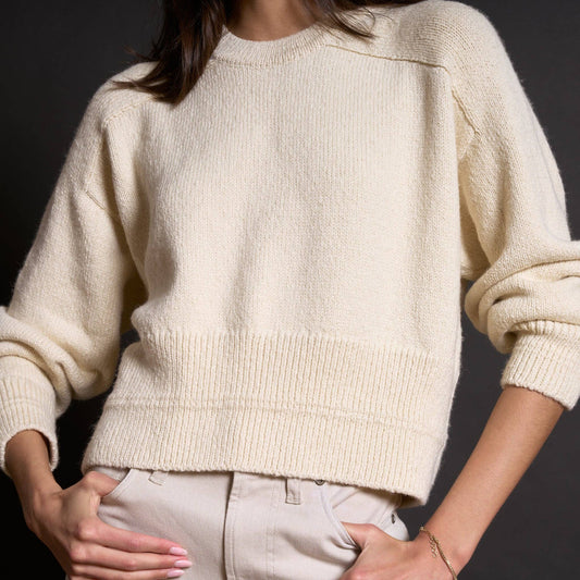 The Marfa Crew Neck Sweater by Rowan