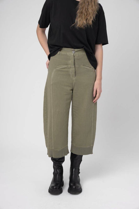 Cotton Linen Cargo Pants