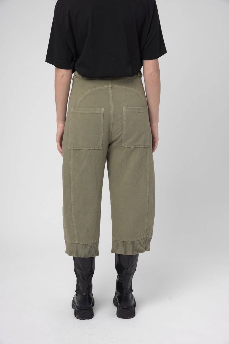 Cotton Linen Cargo Pants