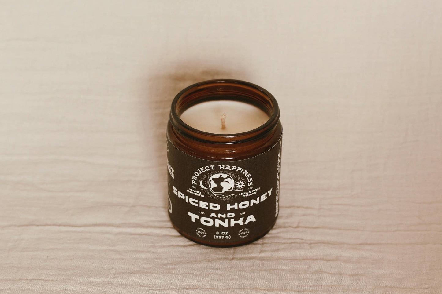 Spiced Honey and Tonka Soy Candle - 8oz | Fall Scent