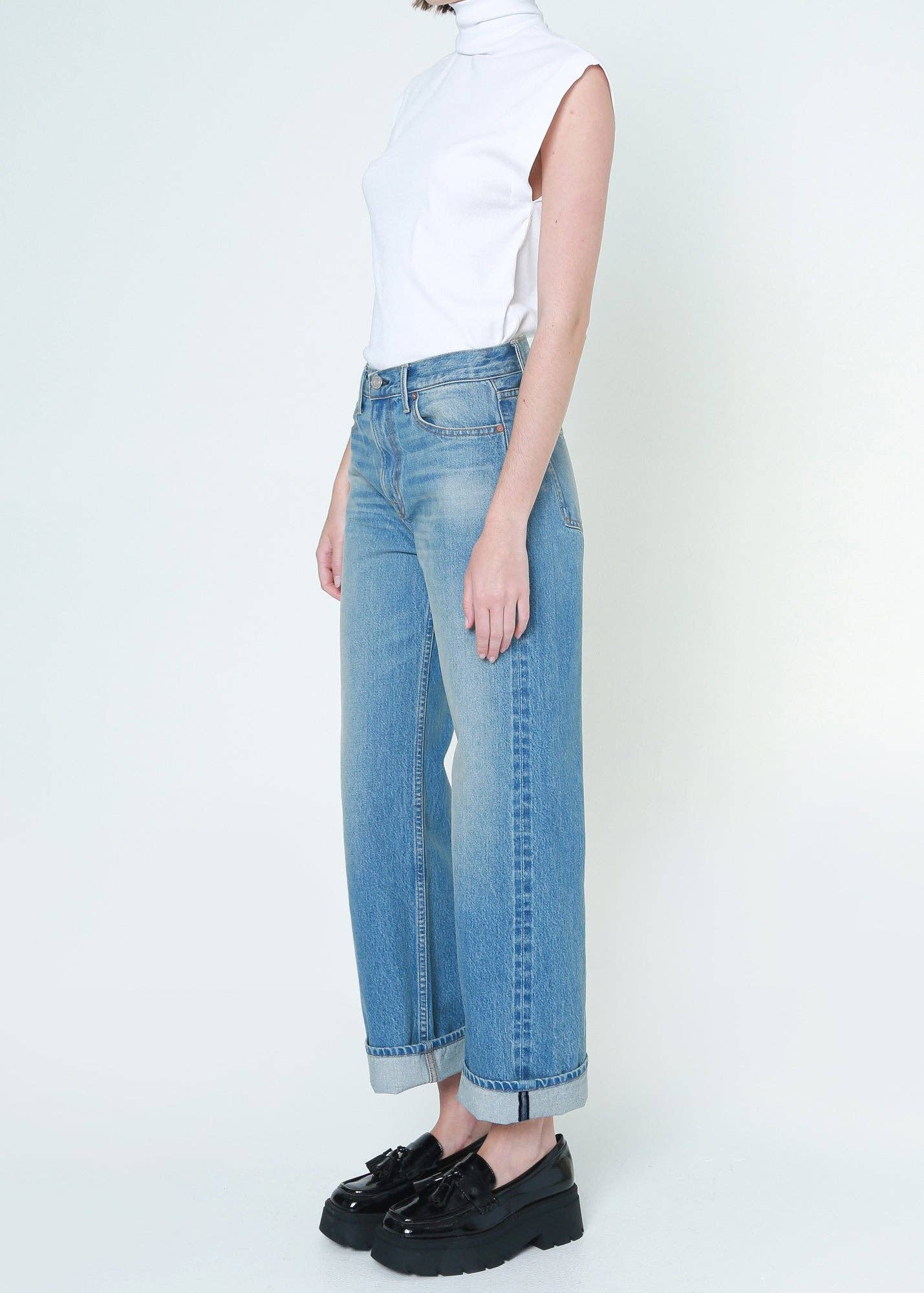 Selma Loose Straight Denim- Philadelphia