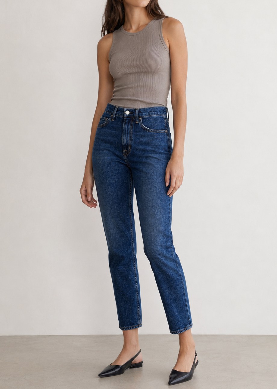 Mia Tapered Classic Fit Jean - Seattle