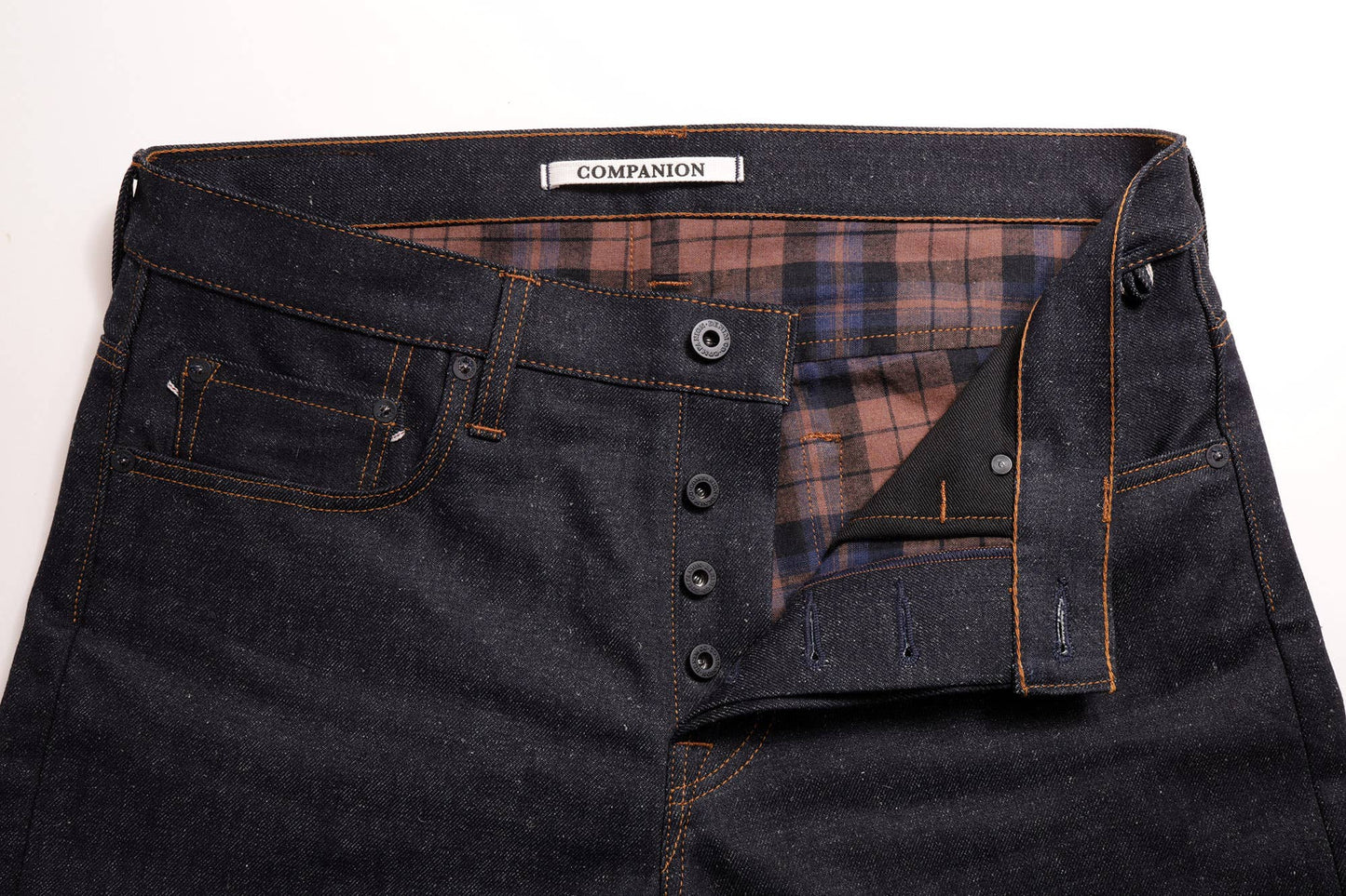 Joel  Selvedge Denim Flannel Lined