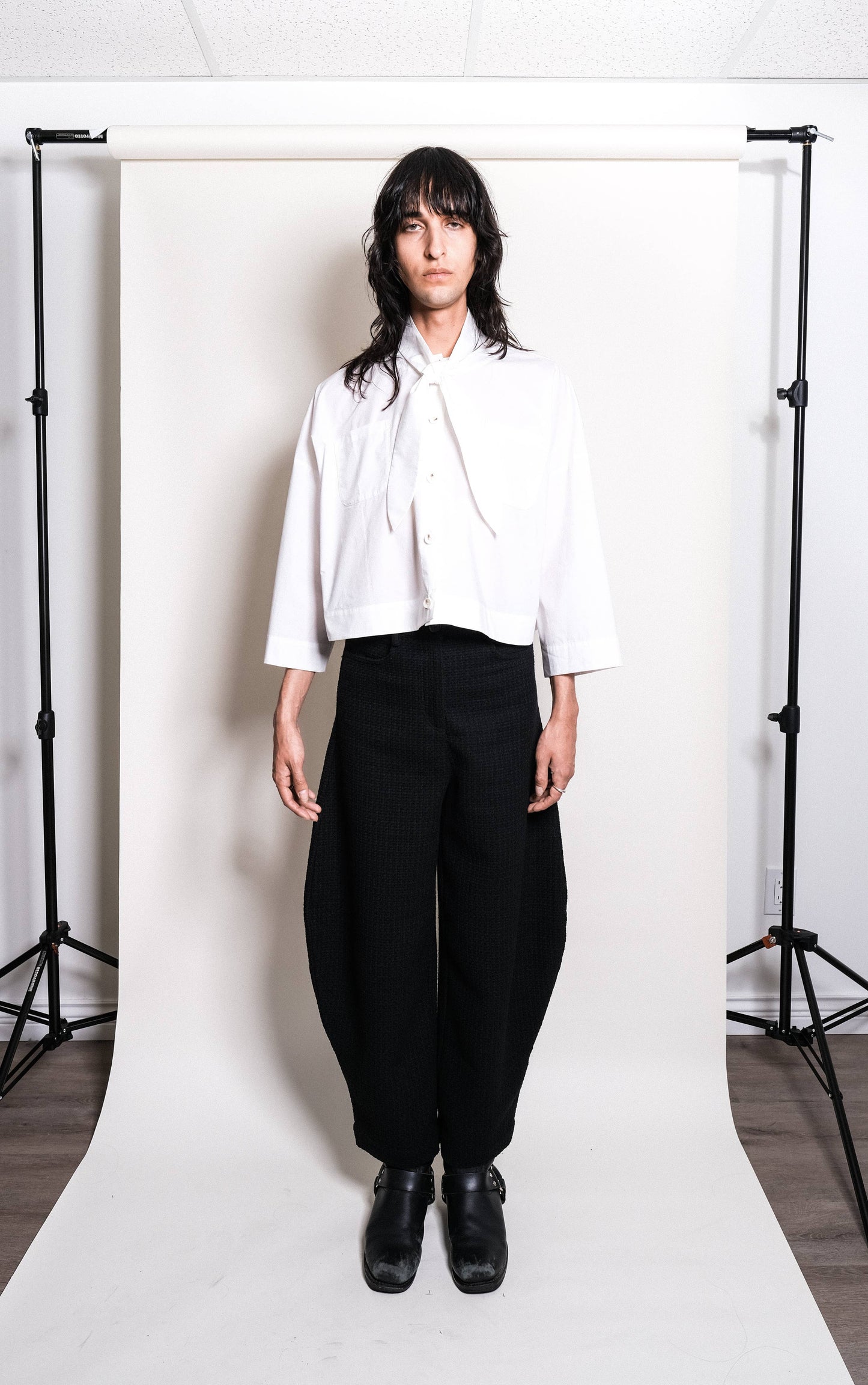Tomo Blouse in White
