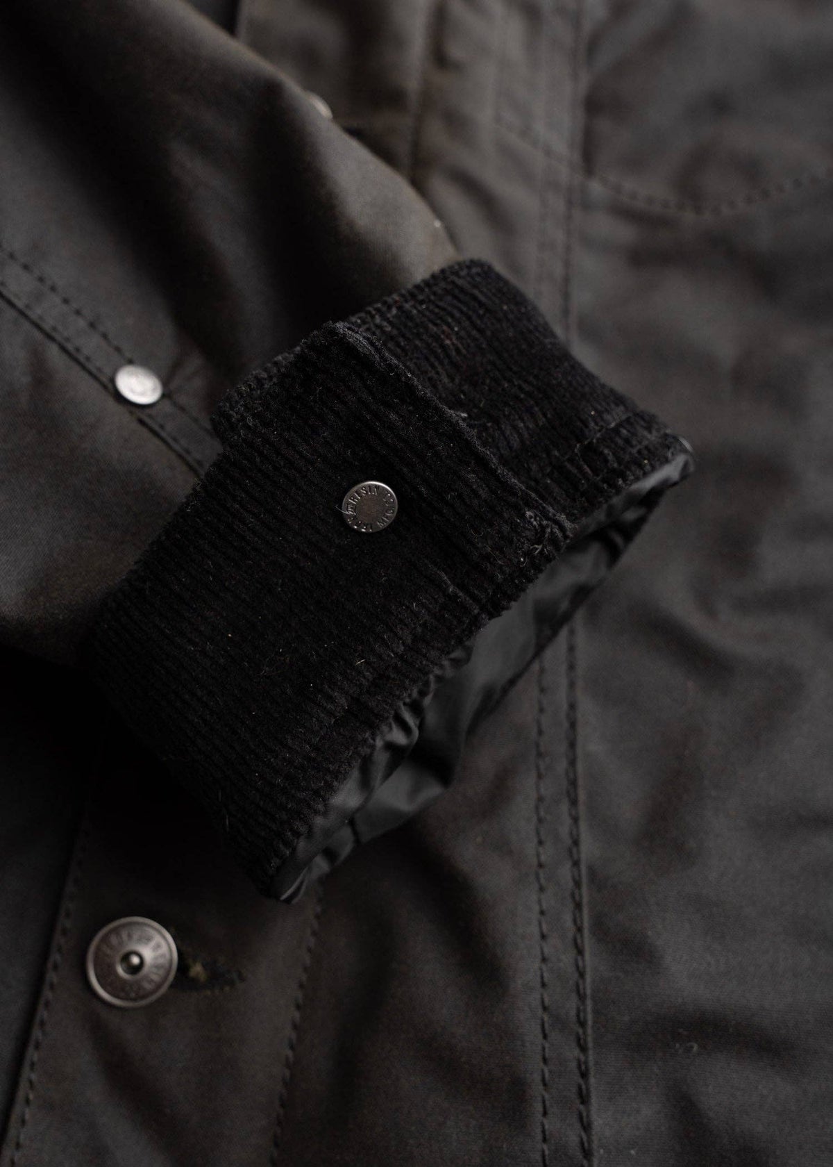 Scout Jacket - Charcoal Waxed Canvas