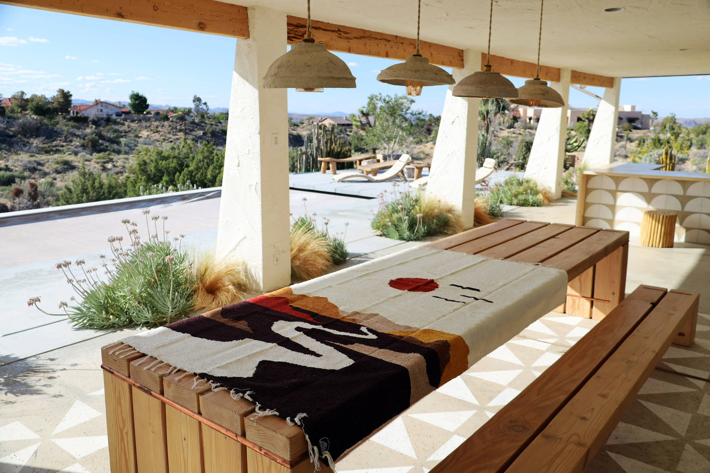 The River’s Way // Handwoven Blanket