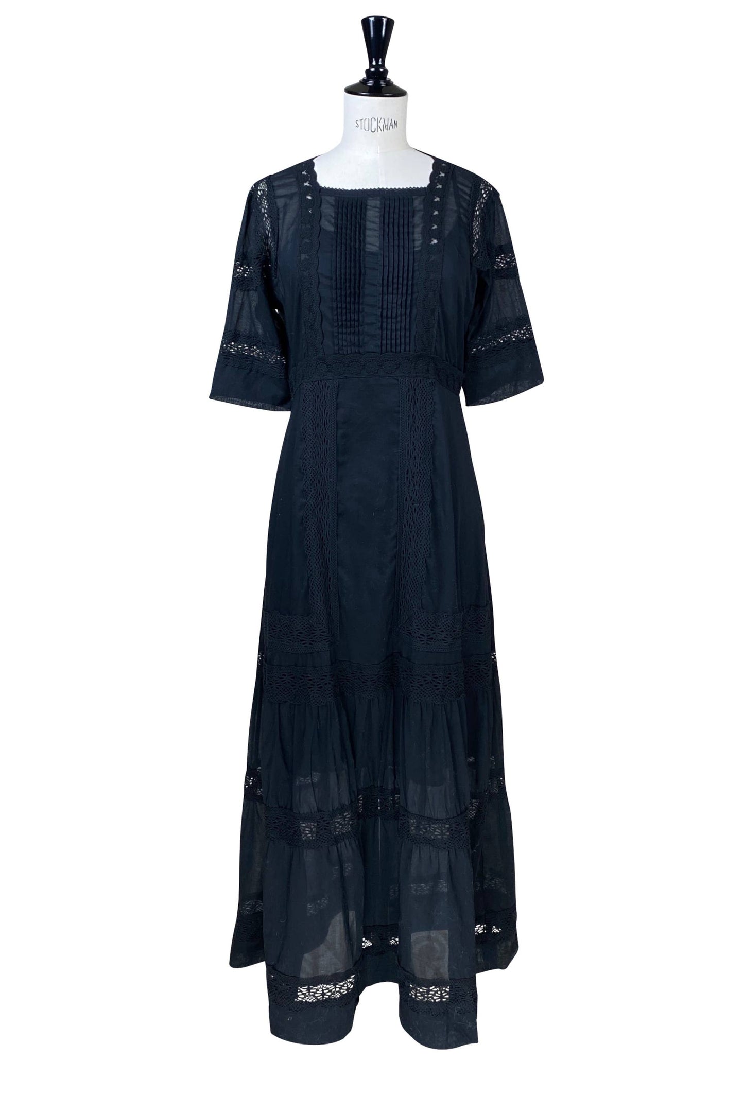 The Dorothea Edwardian Dress - Antique White