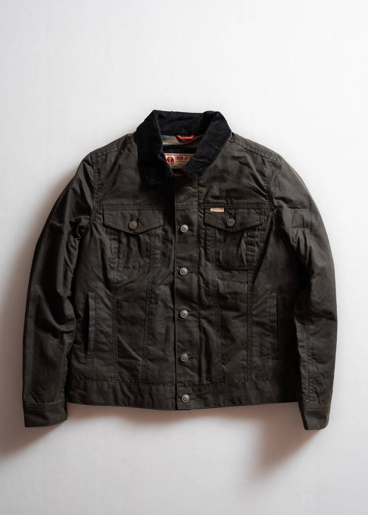 12oz Waxed Canvas Blanket-Lined Coat / Women’s Scout by Iron & Resin