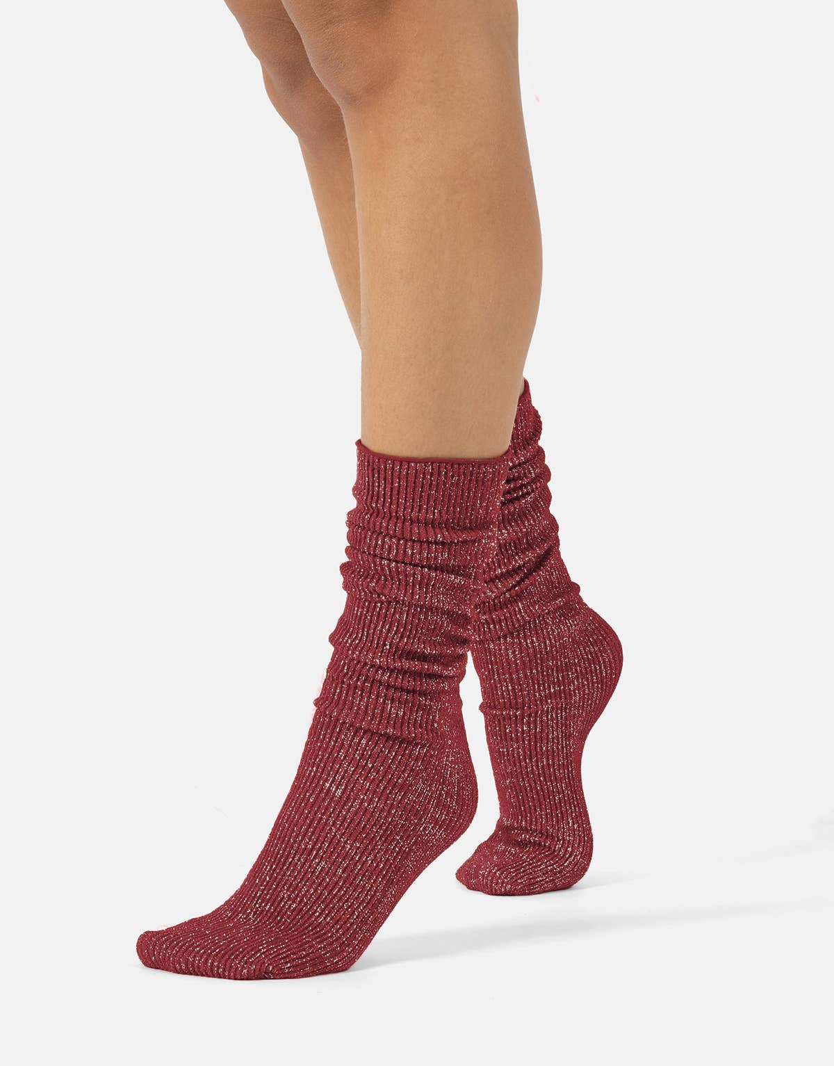 Ribbed Socks, Shiny Socks for Women, Dresses for Women