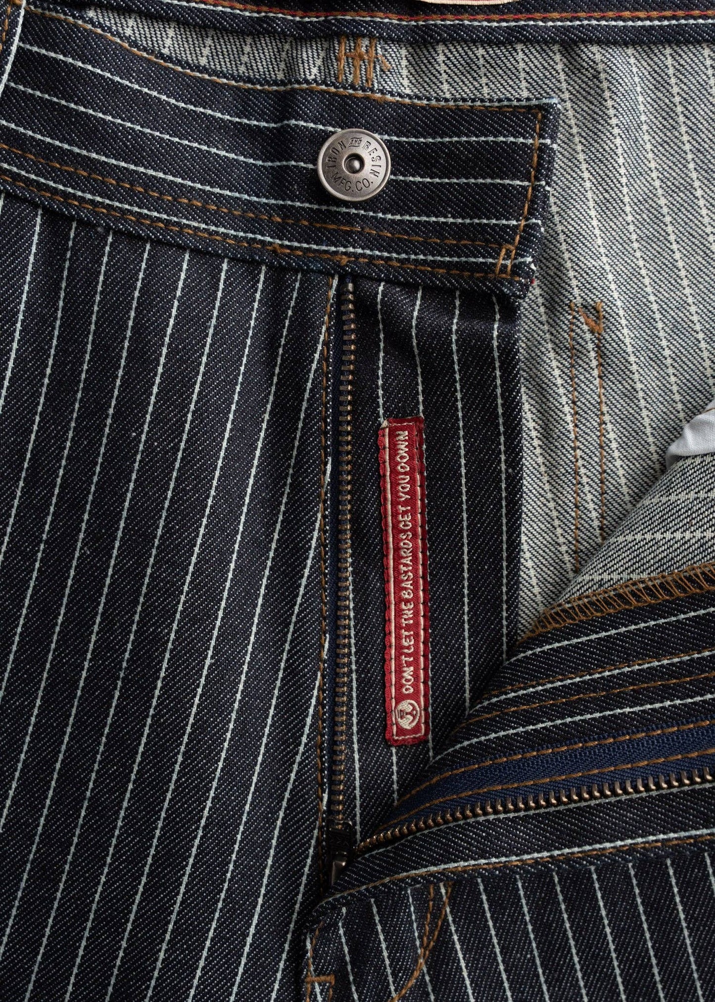 Trapper Striped Denim Pant