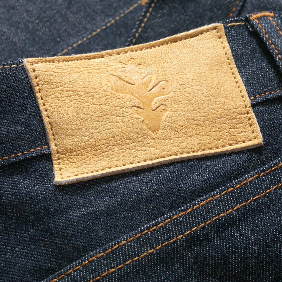 INDIGO Crow Wing Selvedge Denim Jean 14 oz