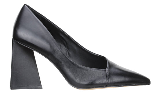 Leather Pump Black