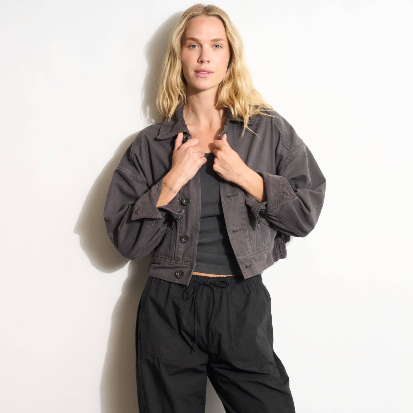 Lewis Canvas Barn Bomber