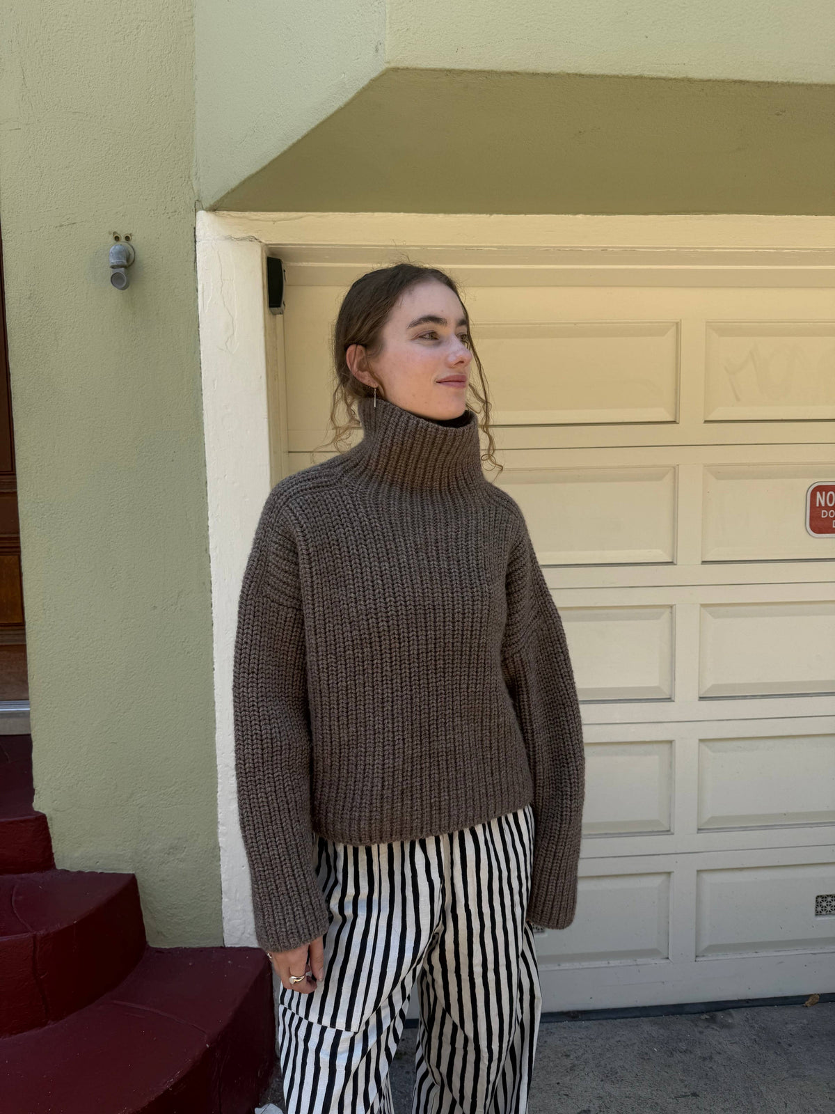 Brown Bruno Highland Wool Sweater