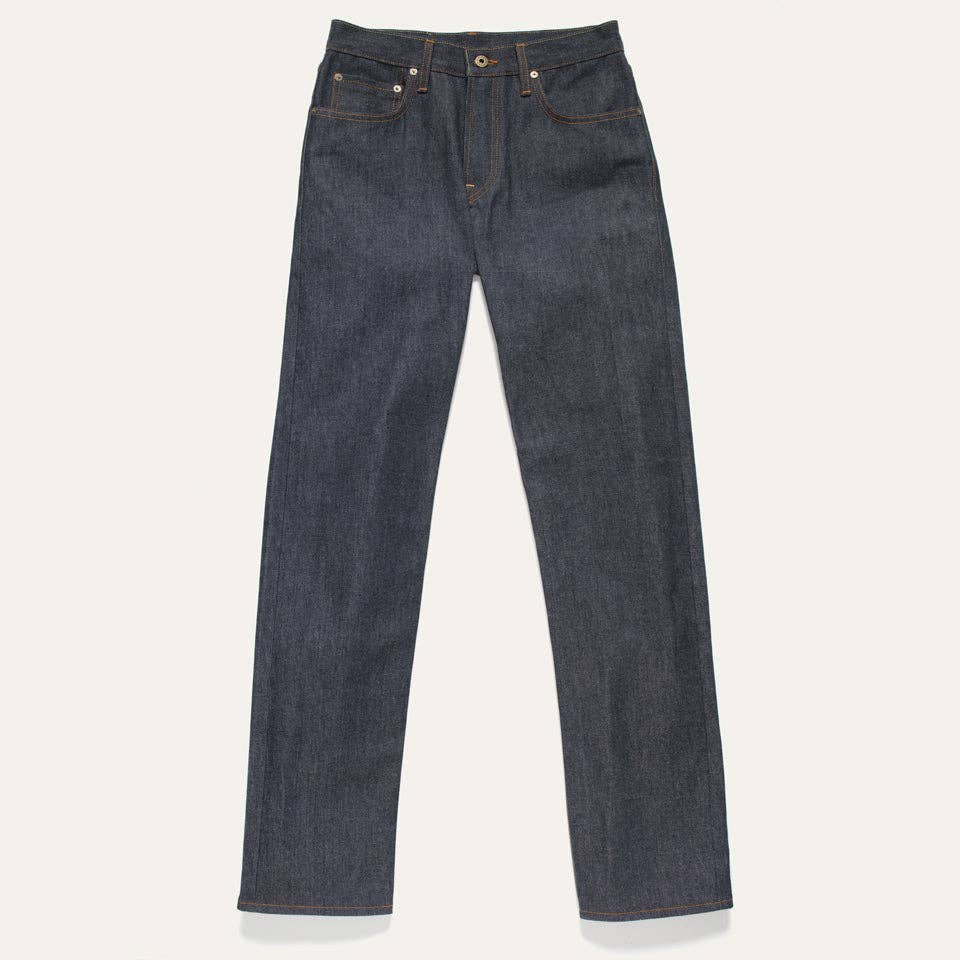 INDIGO Crow Wing Selvedge Denim Jean 14 oz