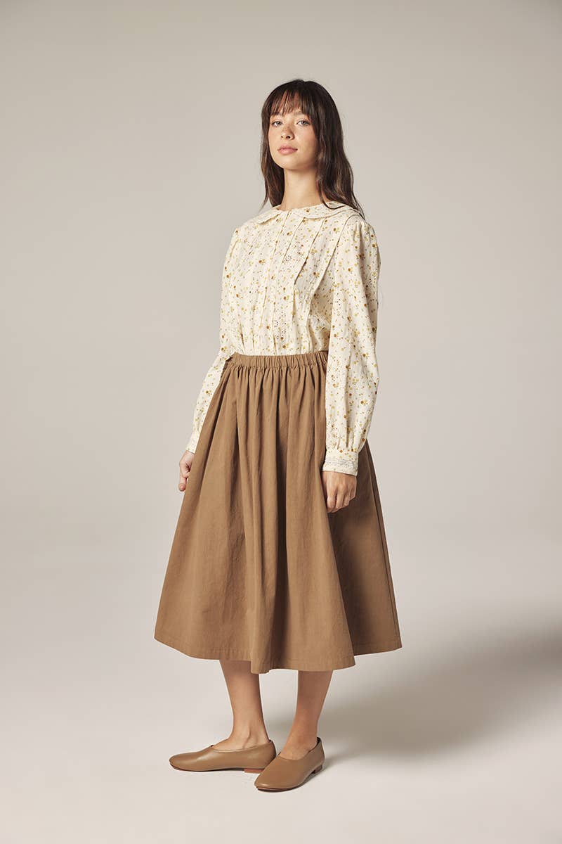 Romantic Peter pan collar shirts