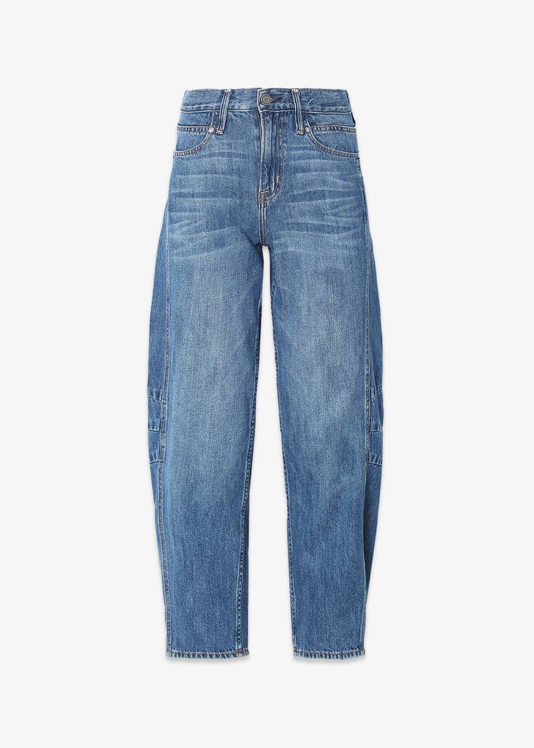 Ava Flutter Slung Fit Jeans - Pomona
