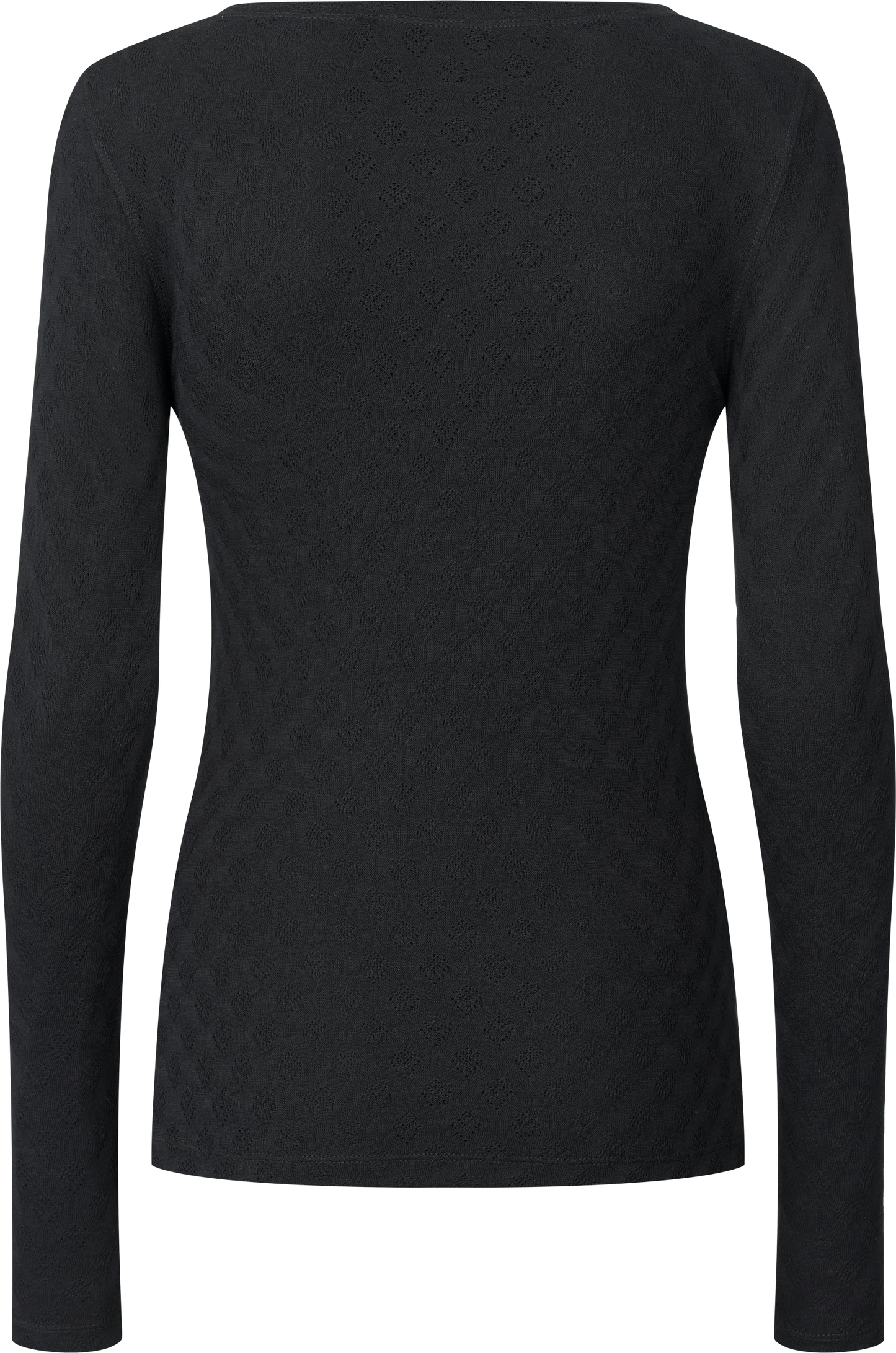 Fermi Silk Top - Stretch Limo Black