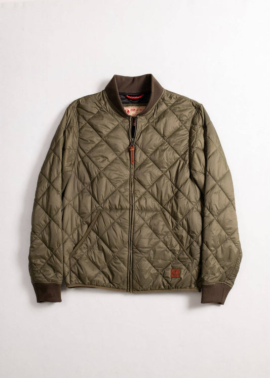Quilted Sorona Bomber / The Dyer by Iron & Resin