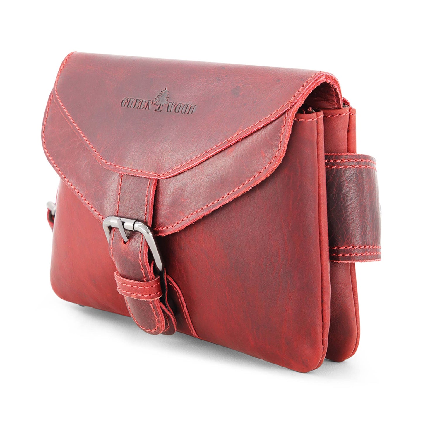 Leather Women Waist Pack Jax - Sandel