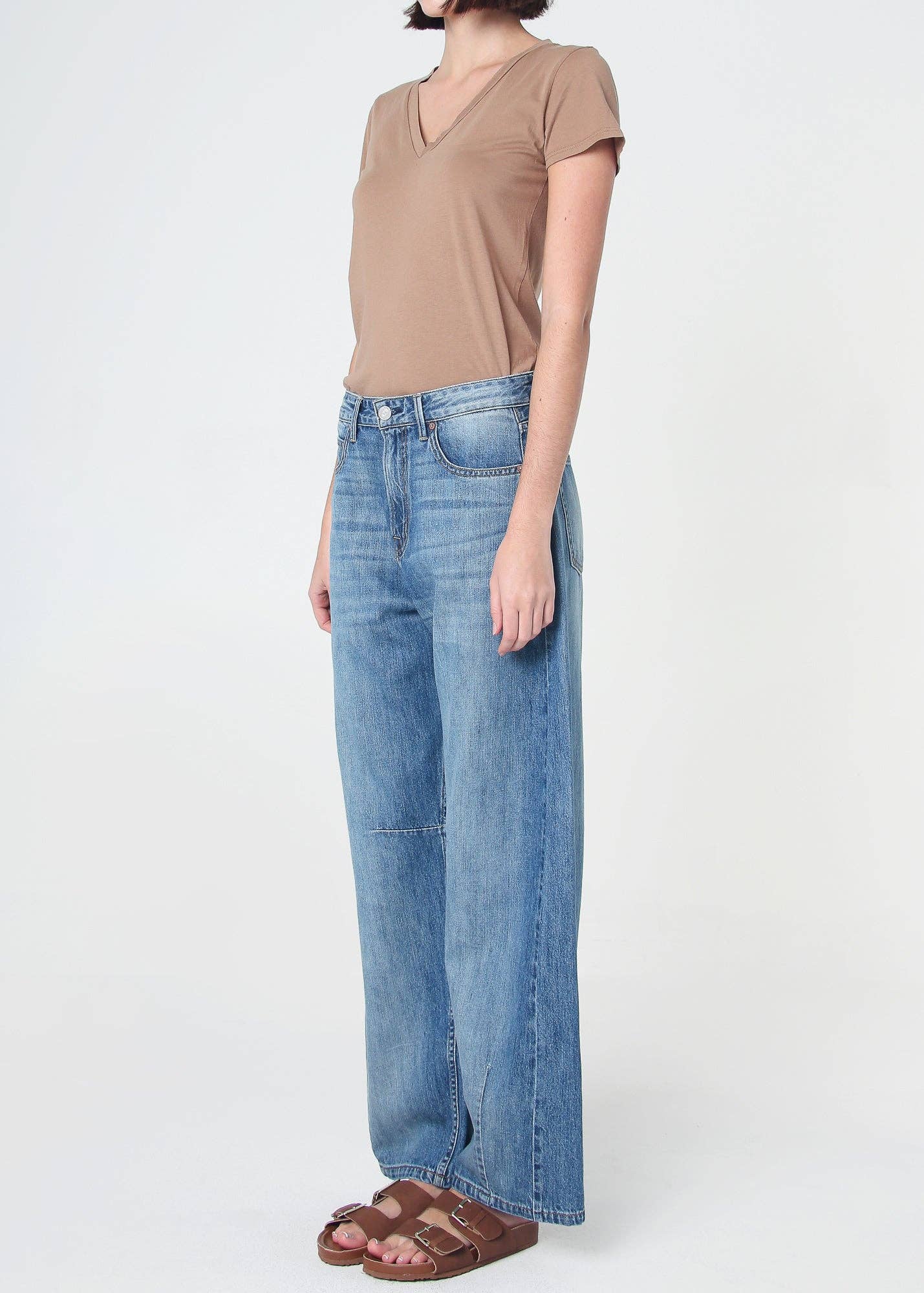Kallie Relaxed Curve Jean - Baltimore