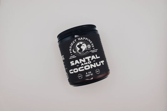 Santal and Coconut - 8 oz Soy Candle
