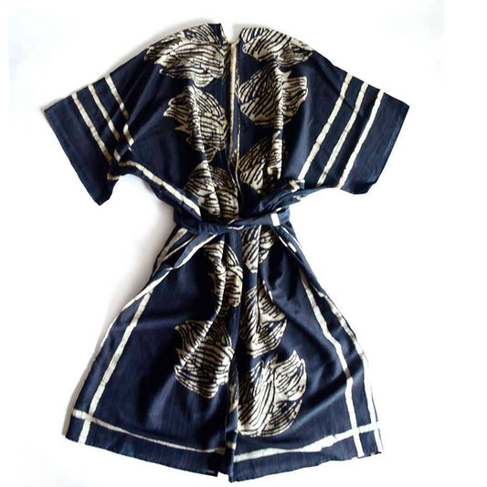 Black Coverup Lounge Kimono Robe Dress | Jungle