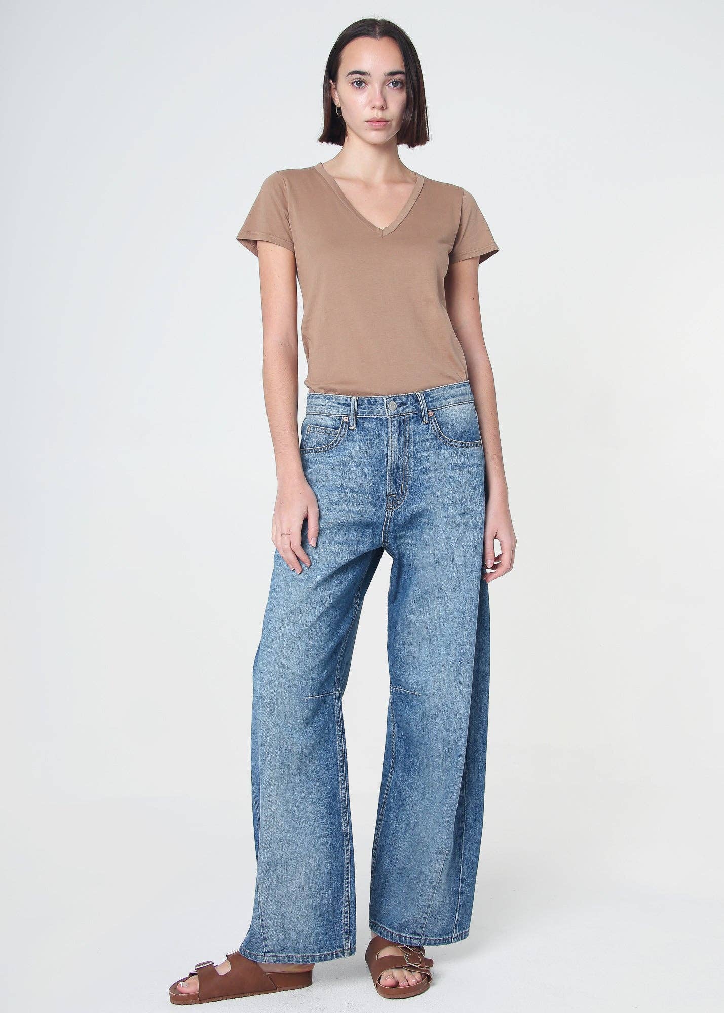 Kallie Relaxed Curve Jean - Baltimore